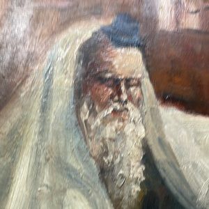 Rabbi original painting